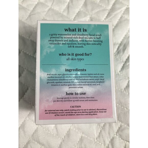 Dallas & James Watermelon Dream Saltwater Scrub With Cloudberry 4.2 Oz Vegan - Picture 3 of 5